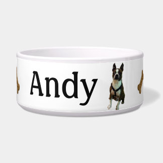 Boston Terrier Dog Bowl