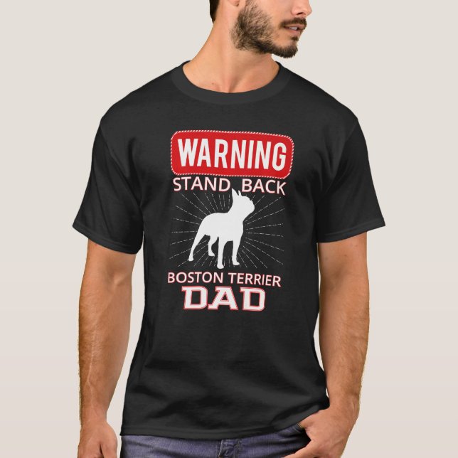 Boston Terrier Dog Breed  1 T-Shirt (Front)