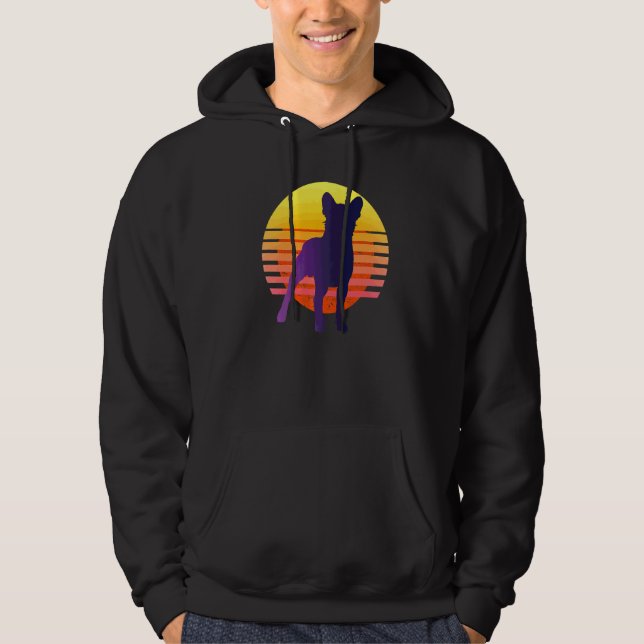 Boston Terrier Dog Breed  49 Hoodie (Front)