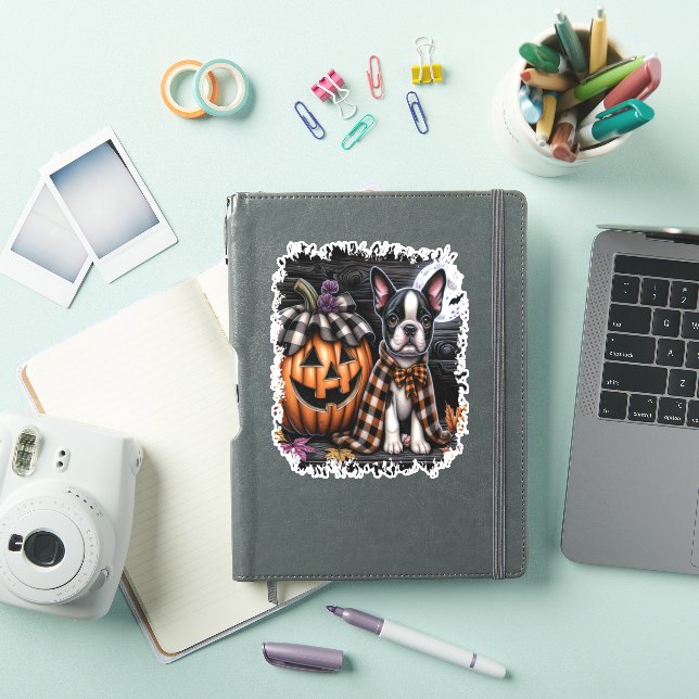 Boston Terrier Dog Halloween (iPad Cover)