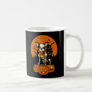 Boston Terrier Dog Halloween Coffee Mug