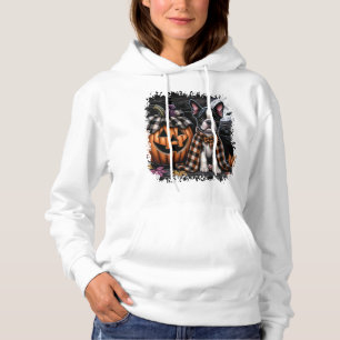 Boston Terrier Dog Halloween Hoodie