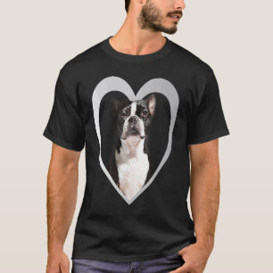 Boston Terrier Dog Heart Terrier Boston Terrie T-Shirt