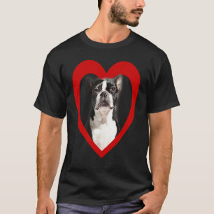 Boston Terrier  Dog Heart   Terrier  Boston Terrie T-Shirt