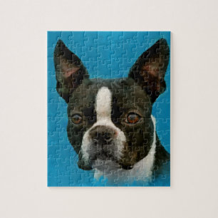 Boston Terrier dog Jigsaw Puzzle