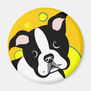 Boston Terrier Dog Magnet
