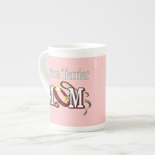 Boston Terrier Dog MOM Bone China Mug