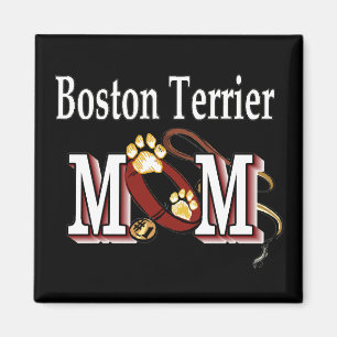 Boston Terrier Dog MOM Magnet