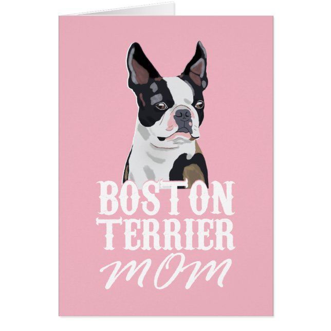 Boston Terrier Dog Mum (Front)