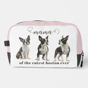 Boston Terrier Dog Mum Dopp Kit