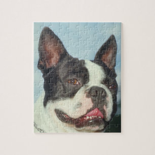 Boston Terrier Dog Puzzle