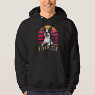 Boston Terrier Dog Vintage  1 Hoodie