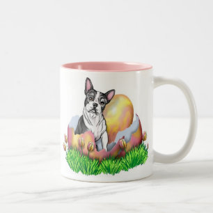 Boston Terrier Easter Surprise Mug