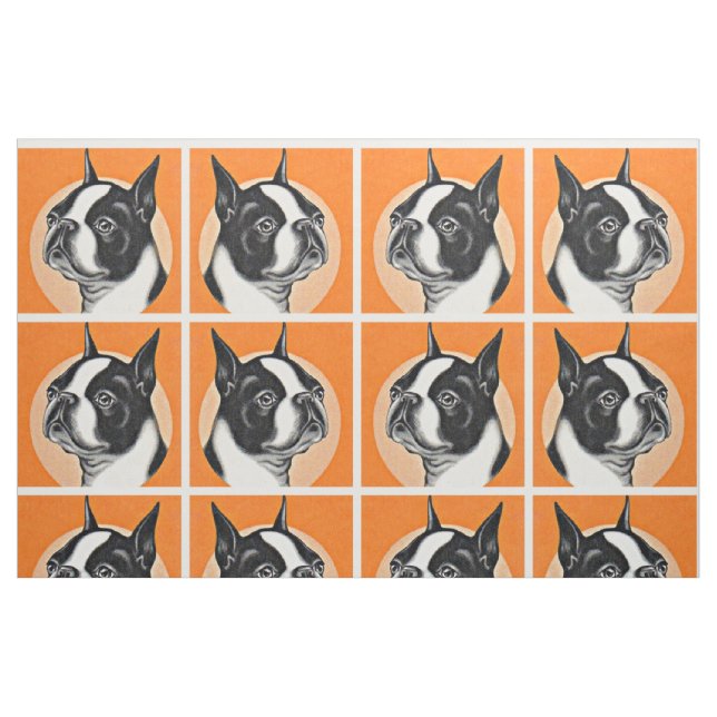 Boston terrier fabric (Fat Quarter)