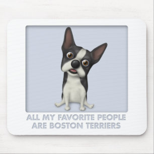 Boston Terrier Favourite Mouse Mat