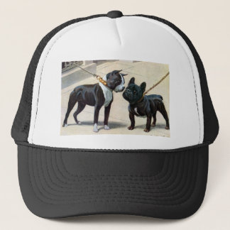 Boston Terrier  & French Bulldog Trucker Hat