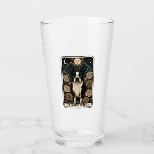 Boston Terrier Glass