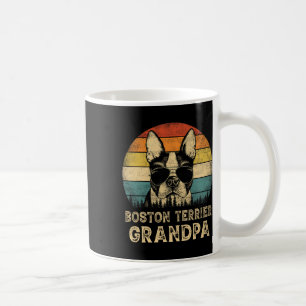 Boston Terrier Grandpa Dog Lovers Father's Day Coffee Mug