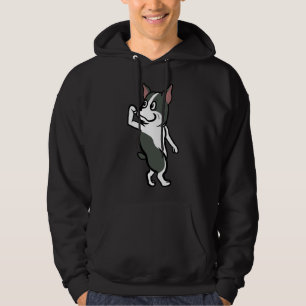 Boston Terrier Hype Dance Move Hoodie