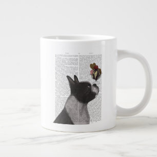 Boston Terrier Ice Cream Large Coffee Mug