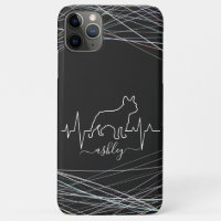 Boston Terrier is Heartbeat Cool Minimal Dog Love