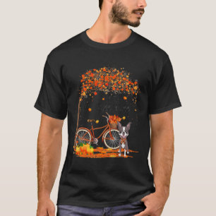 Boston Terrier It Fall Y All Autumn Pumpkin Crispy T-Shirt