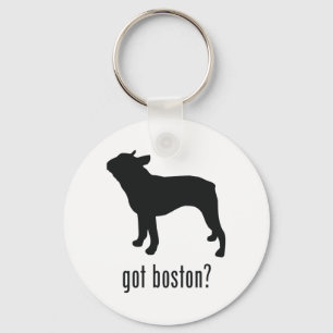 Boston Terrier Key Ring