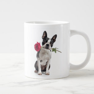 Boston Terrier Love Large Coffee Mug