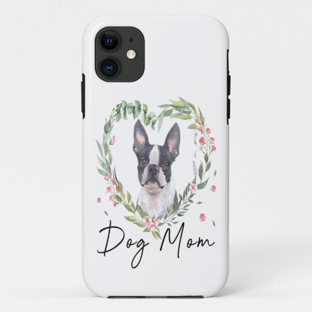 Boston Terrier Lover Phonecase, Ipadcase Dog Lover Case-Mate iPhone Case (Back)