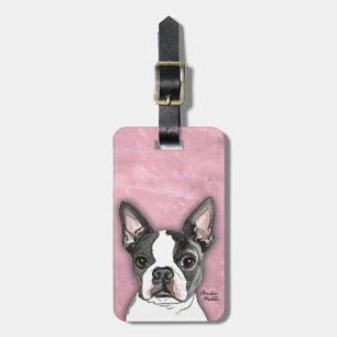Boston Terrier Luggage Tag