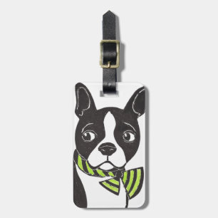 Boston Terrier Luggage Tag