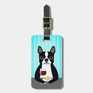 Boston Terrier Luggage Tags