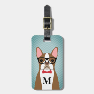 Boston Terrier Luggage Tags