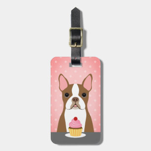Boston Terrier Luggage Tags