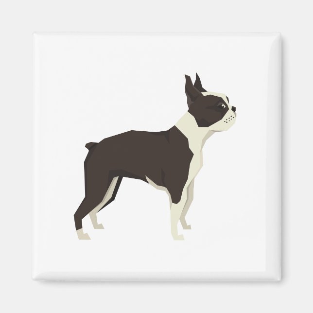 Boston Terrier Magnet (Front)