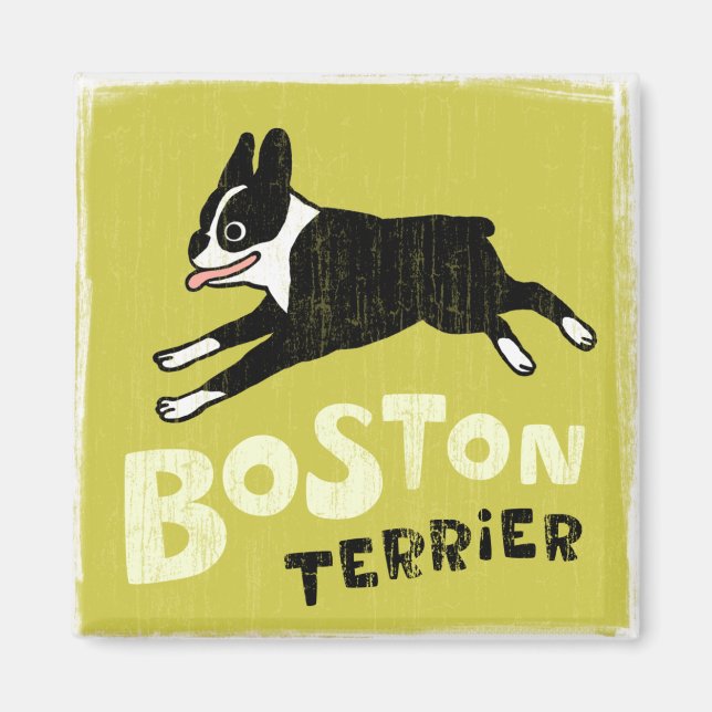 Boston Terrier Magnet (Front)