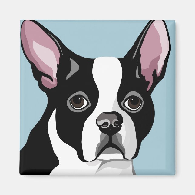 Boston Terrier Magnets (Front)