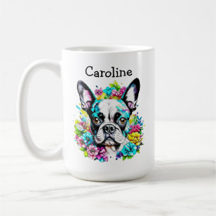 Boston Terrier Mom Personalized Coffee Mug