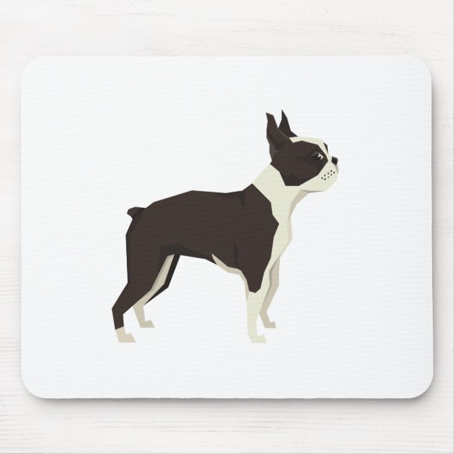 Boston Terrier Mouse Mat (Front)