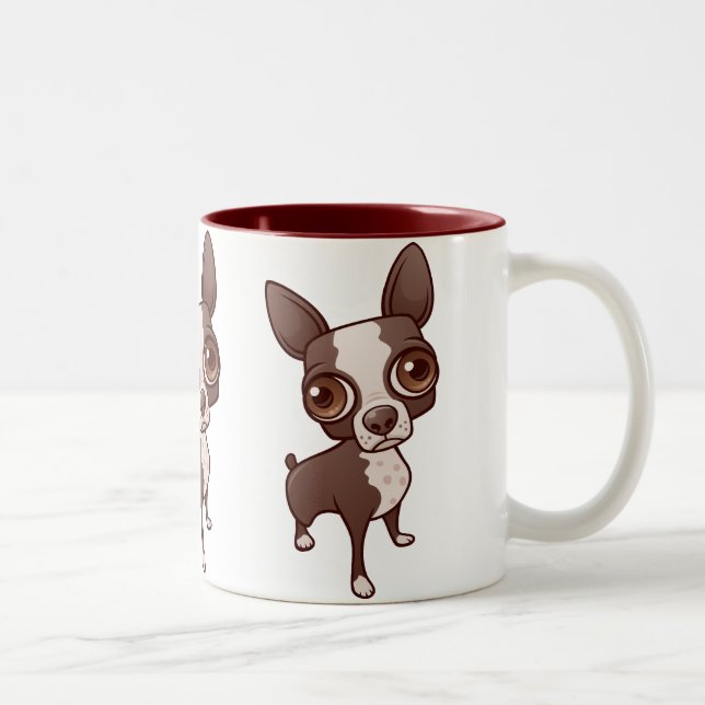 Boston Terrier Mug (Right)
