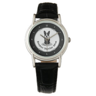 Boston Terrier Mum (black) - Cute dog Watch
