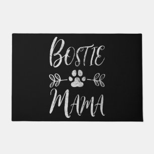 Boston Terrier mum, Boston Terrier dad, dog lover Doormat