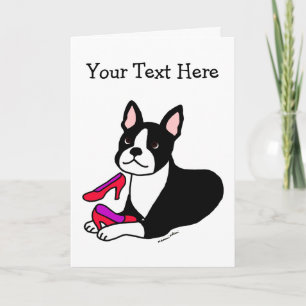 Boston Terrier Mum (Mother's Day Gifts) Card