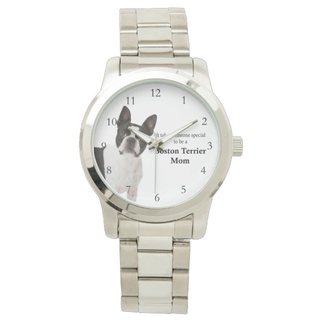 Boston Terrier Mum Watch (Front)