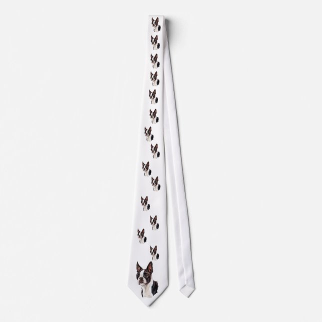 Boston Terrier Neck Tie (Front)
