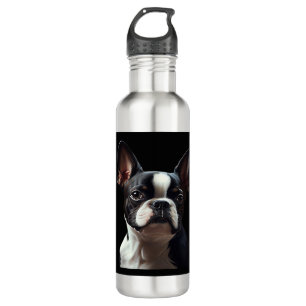 Boston Terrier - Oil Paint Classic T-Shirt 710 Ml Water Bottle