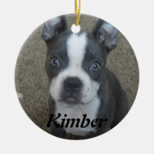 Boston Terrier Ornament