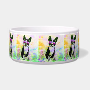 Boston Terrier pet bowl