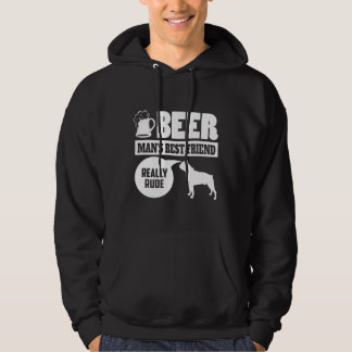Boston Terrier Pet Dog Best Friend Quote Hoodie
