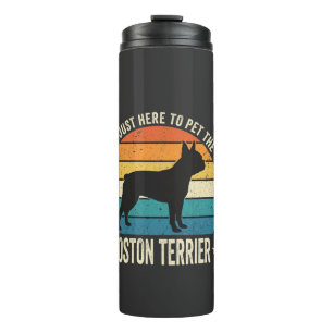 Boston Terrier Retro Dog Lover Graphic_1 Thermal Tumbler